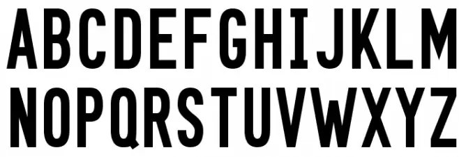 Go Long Schriftart Groß