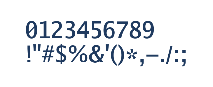 Go Medium Other Characters