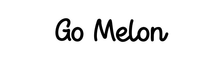 Go Melon  नि: शुल्क फ़ॉन्ट्स डाउनलोड