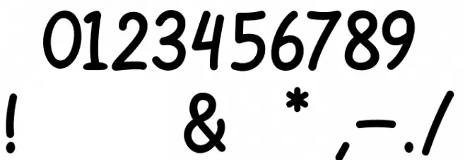 Go Melon Font OTHER CHARS