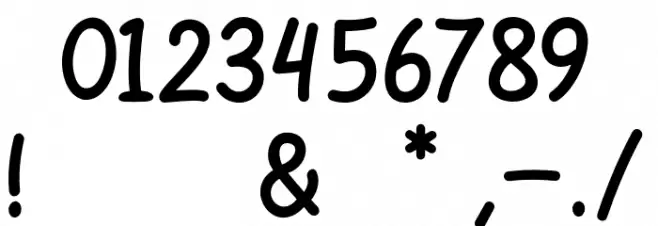 Go Melon Font OTHER CHARS