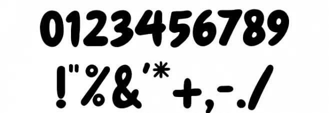 Go Mocha Font OTHER CHARS