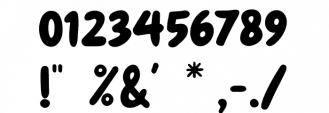 Go Mocha Font OTHER CHARS