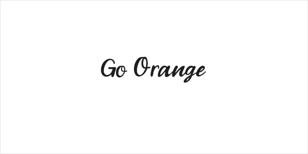 Go Orange Logo
