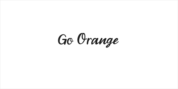 Go Orange Logo
