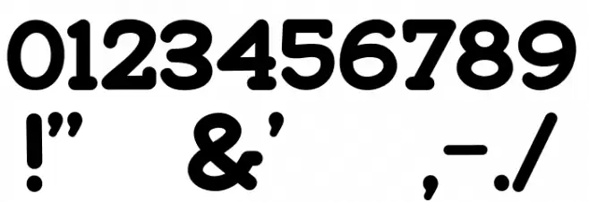 Go Peanut Font OTHER CHARS