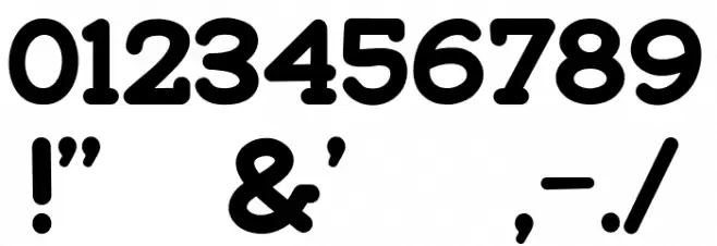 Go Peanut Font OTHER CHARS