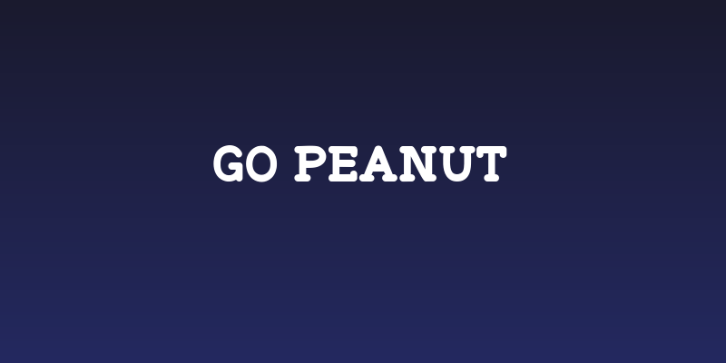 Go Peanut Social Header
