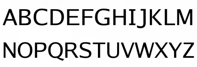 Go Regular Шрифта ВЕРХНИЙ