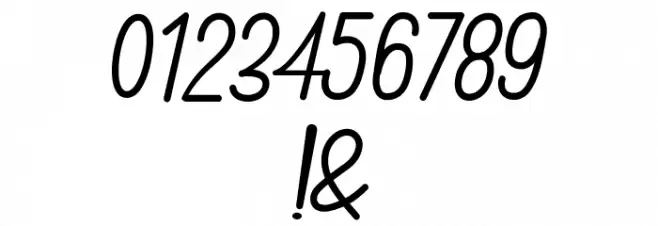 Go Speeds Font OTHER CHARS