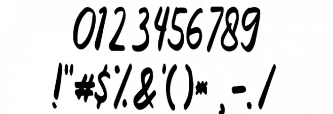 Go Summer Font OTHER CHARS