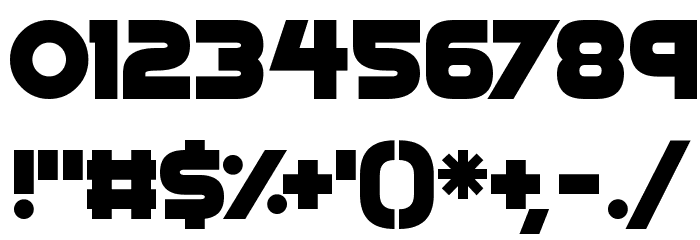 GoGo Hack Font OTHER CHARS