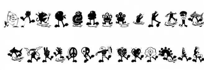 GoGo Schriftart Groß