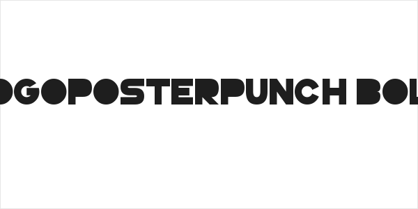 GoGoPosterPunch Bold Logo