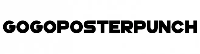 GoGoPosterPunch  baixar fontes gratis