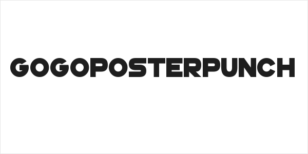 GoGoPosterPunch Logo