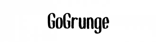 GoGrunge  नि: शुल्क फ़ॉन्ट्स डाउनलोड