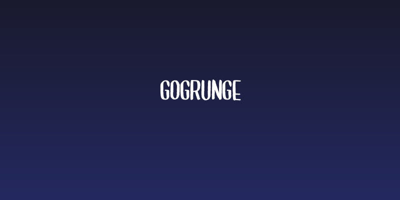 GoGrunge Social Header