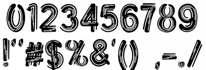 GoRetro Font OTHER CHARS