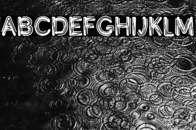 GoRetro Font examples