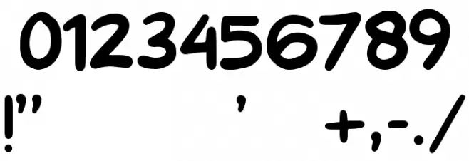 GoSheep Font OTHER CHARS