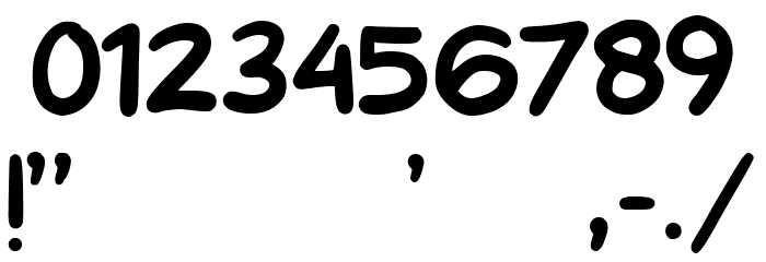 GoSheep Font OTHER CHARS