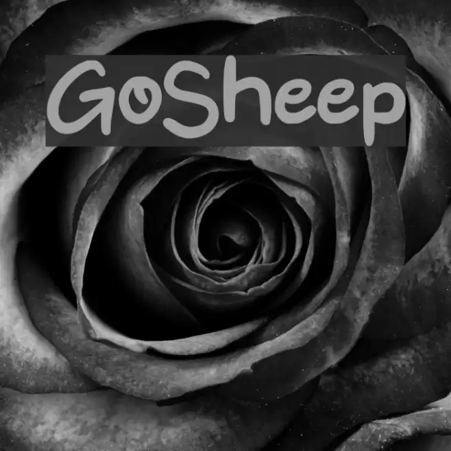 GoSheep Font examples