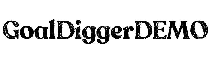 Goal Digger DEMO  font caratteri gratis