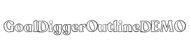 Goal Digger Outline DEMO  لخطوط تنزيل