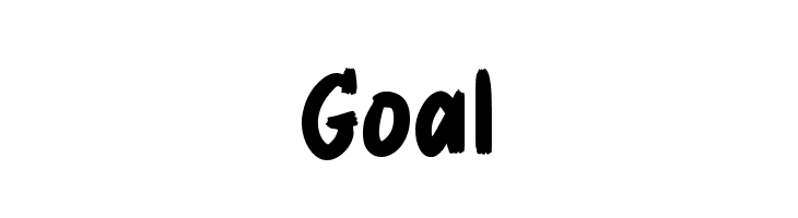 Goal Font - FFonts.net