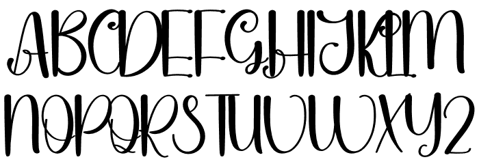 Goat Font UPPERCASE