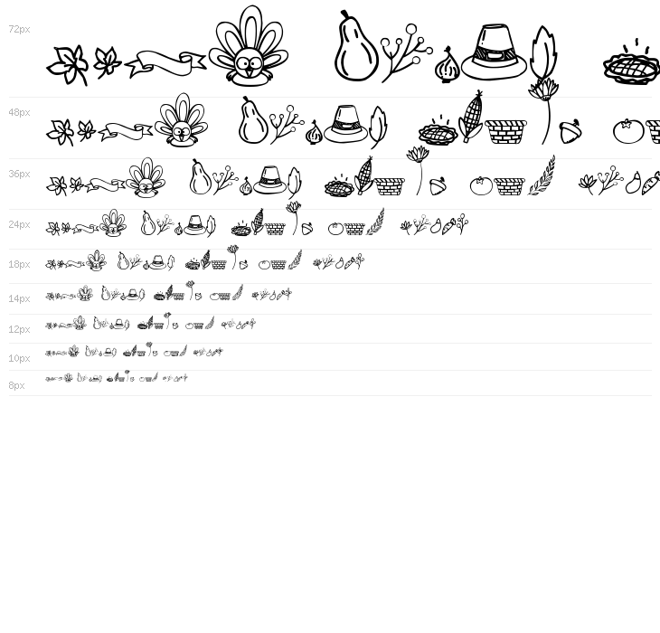 Gobbie Dingbats Waterfall