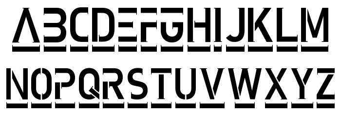 Gobern Font LOWERCASE