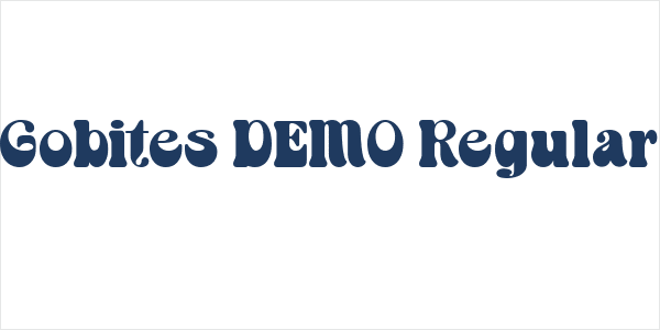 Gobites DEMO Regular Logo