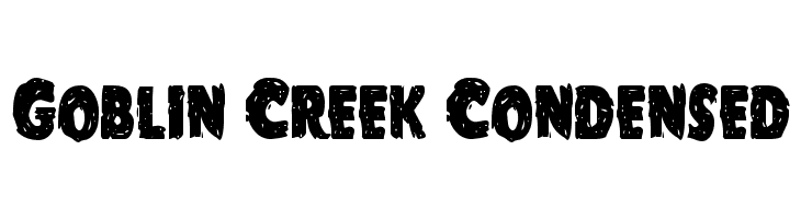 Goblin Creek Condensed  नि: शुल्क फ़ॉन्ट्स डाउनलोड