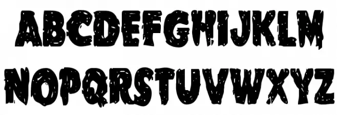 Goblin Creek Condensed Шрифта ВЕРХНИЙ