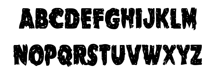 Goblin Creek Condensed Font LOWERCASE
