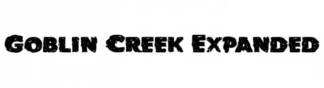 Goblin Creek Expanded  Скачать бесплатные шрифты