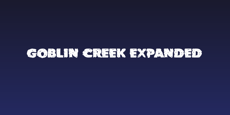 Goblin Creek Expanded Social Header