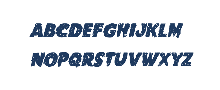 Goblin Creek Italic Lowercase