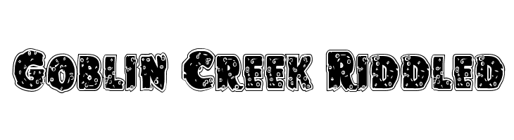 Goblin Creek Riddled Fuentes
