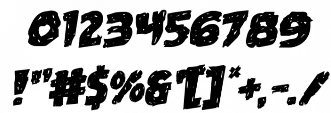 Goblin Creek Rotalic Font OTHER CHARS