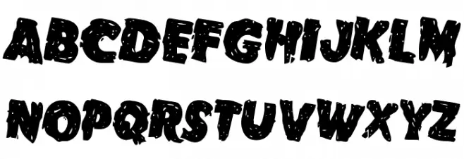Goblin Creek Rotated 2 Шрифта ВЕРХНИЙ