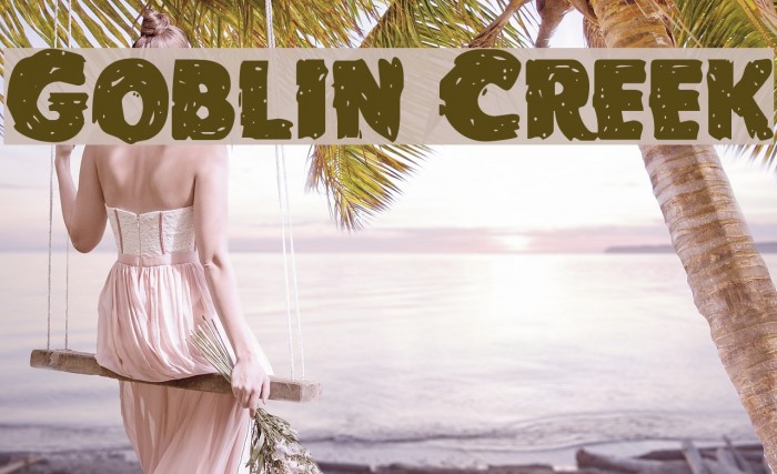 Goblin Creek Font examples