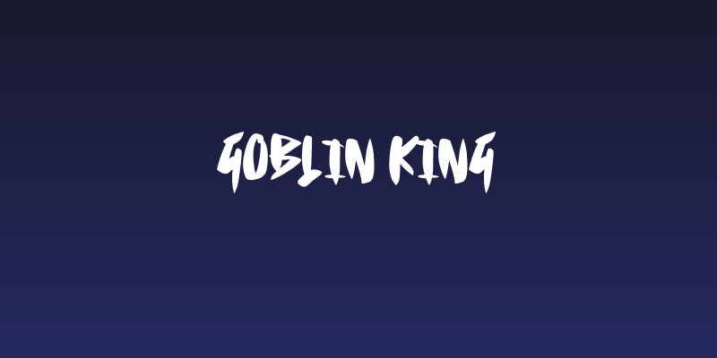 Goblin King Social Header