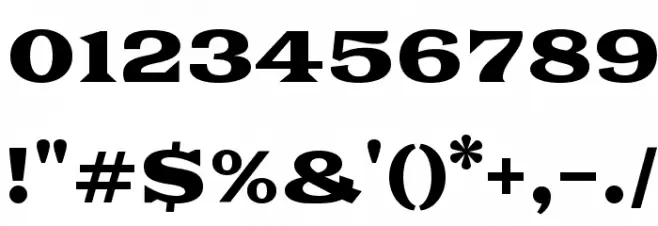 Goblin One Font OTHER CHARS