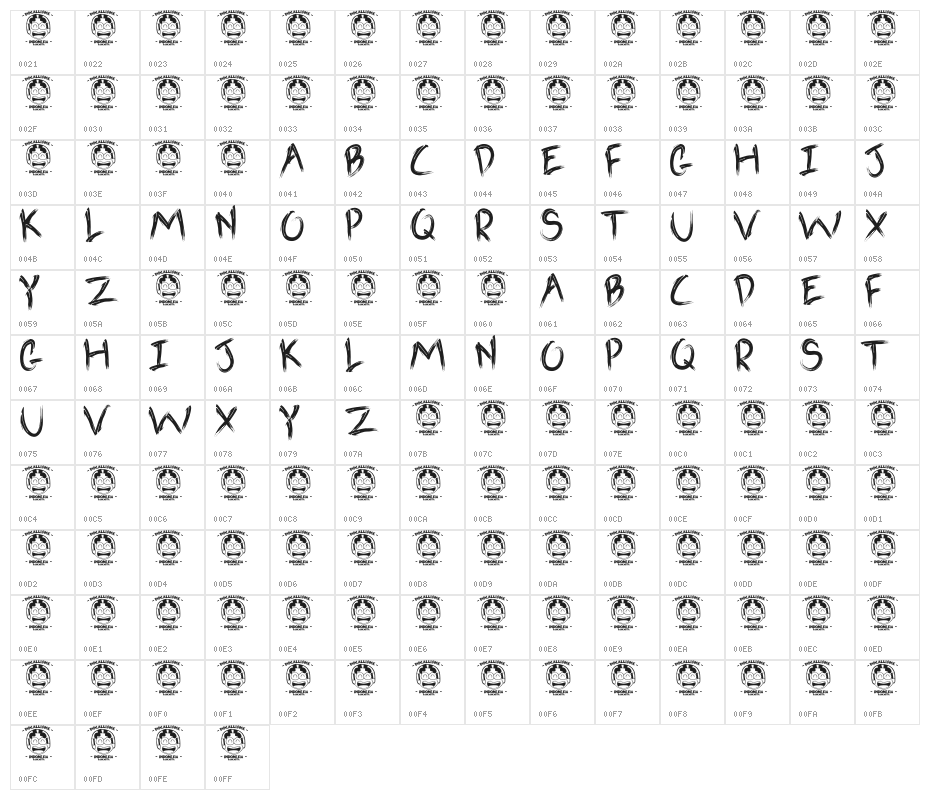 Goblins Character Map