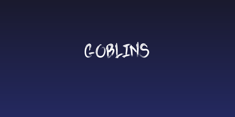 Goblins Social Header