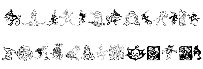 Goblins Font LOWERCASE