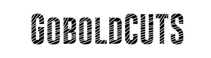 Gobold CUTS Font